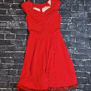 Adorable Vintage Polkadot Dress